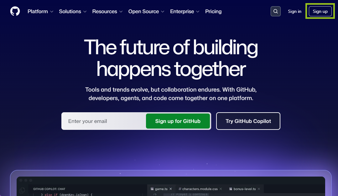 Как получить бесплатный адрес на Github