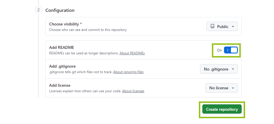 Как получить бесплатный адрес на Github: шаг 5