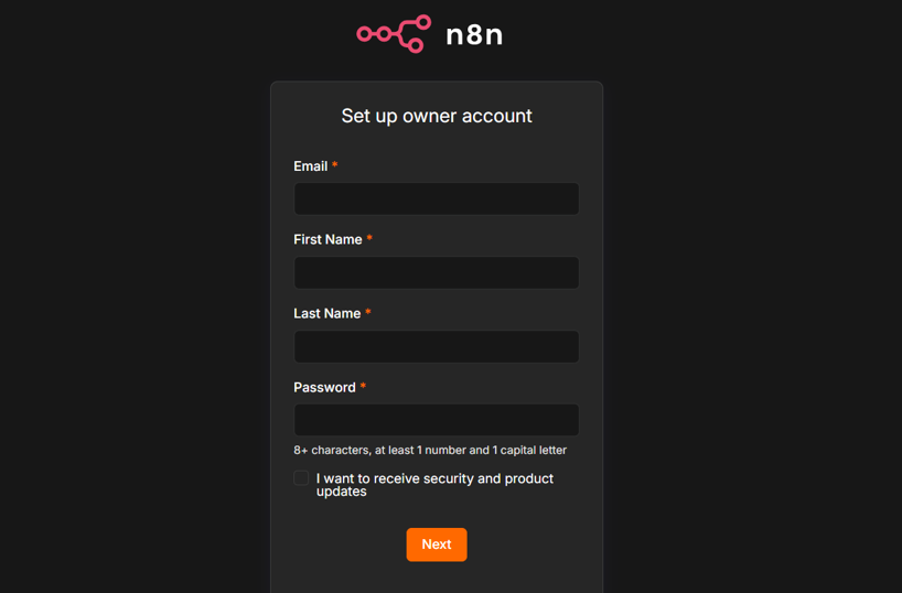 Проверка установки n8n