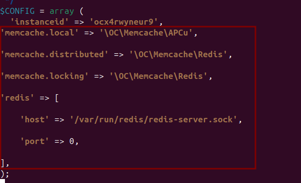 Настройка Redis