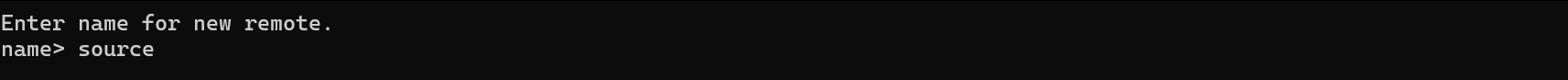 Ввод имени remote