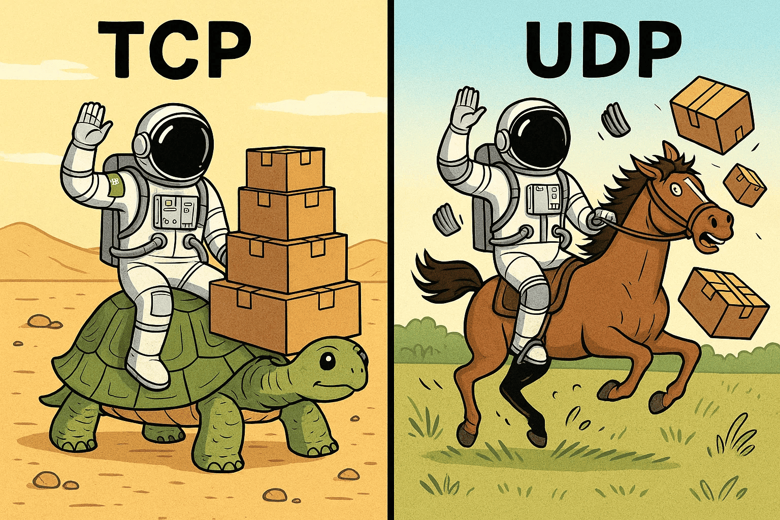 Протоколы TCP и UDP