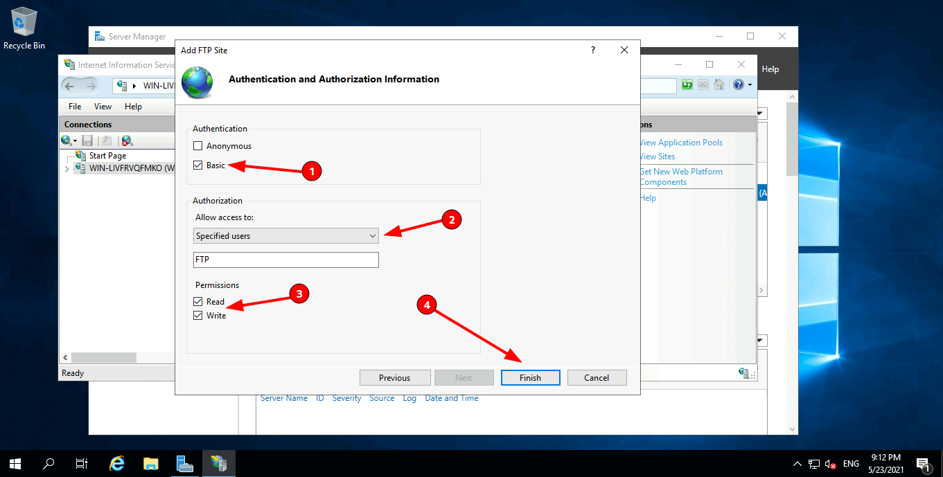 Настройка почтового сервера на windows server 2019