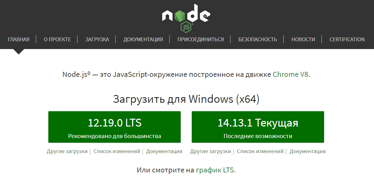 Установка Node.JS на Linux-сервере | FirstVDS