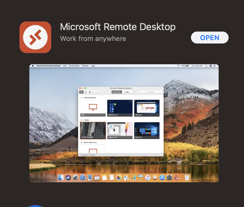 Microsoft Remote. MS Remote desktop. Microsoft RDP. Remote desktop Mac.