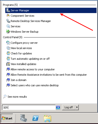 Диспетчер сервера windows 7 как открыть